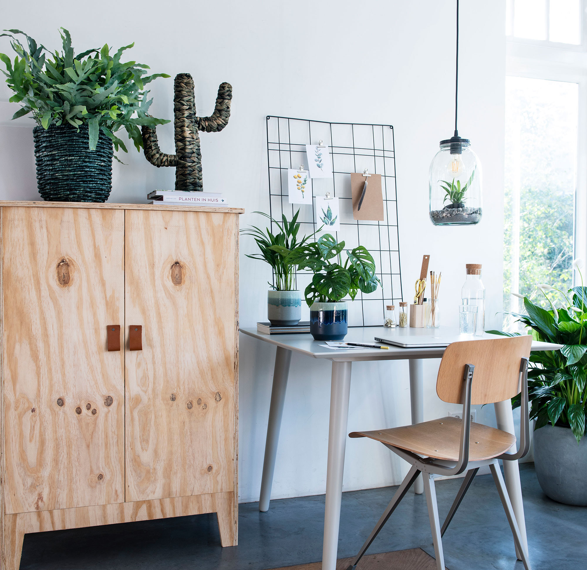 Monstera-plant-groen-wonen-botanisch-industrieel-interieur-planten-in-huis-interieur-stoere-plant-gatenplant