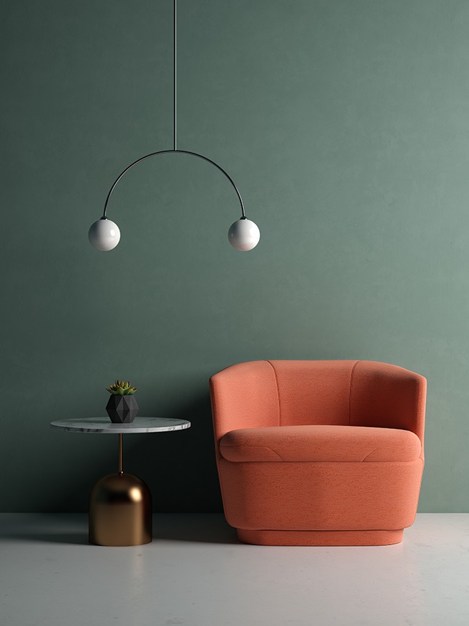 Wat doet de kleur groen in je interieur? Welke kleur past goed bij groen? Groen interieur woonkamer Bruin en groen combineren groen in huis groen in je interieur groene woonkamer de kleur groen combineren met terracotta oranje fauteuil