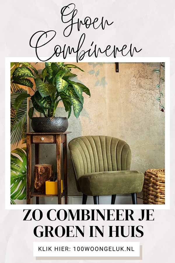 Wat doet de kleur groen in je interieur? Welke kleur past goed bij groen? Groen interieur woonkamer Bruin en groen combineren groen in huis groen in je interieur groene woonkamer de kleur groen combineren met andere kleuren