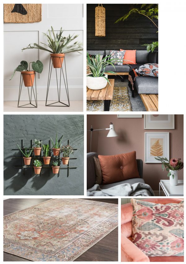 Moodboard met producten voor kleuradvies kleuren combineren kleurenplan interieurplan