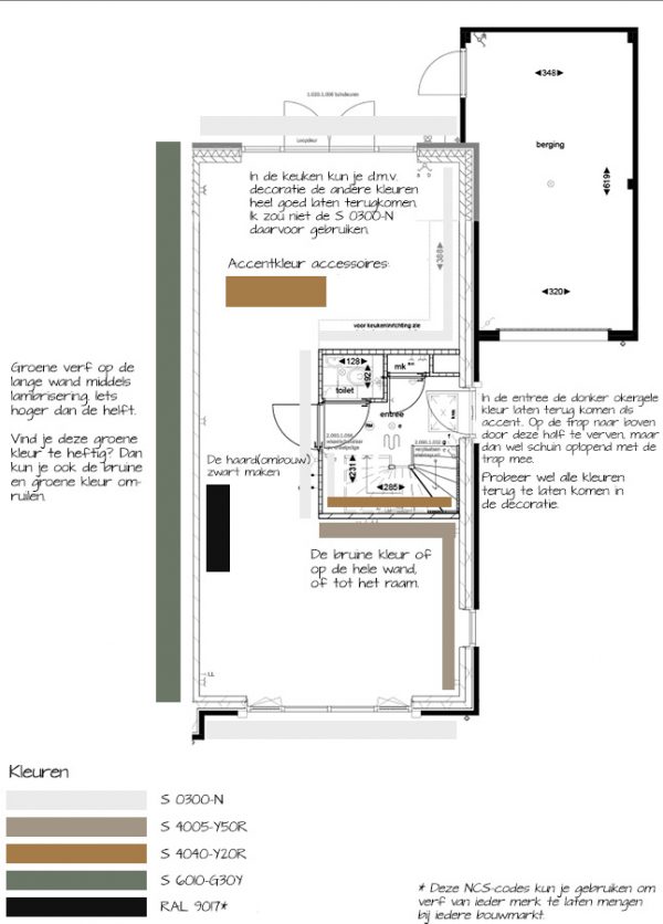 Kleurenpalet-foto-kleurenplan-kleurenadvies-interieur-kleuren-combineren-voorbeeld-kleurenadvies-kleurenplan plattegrond