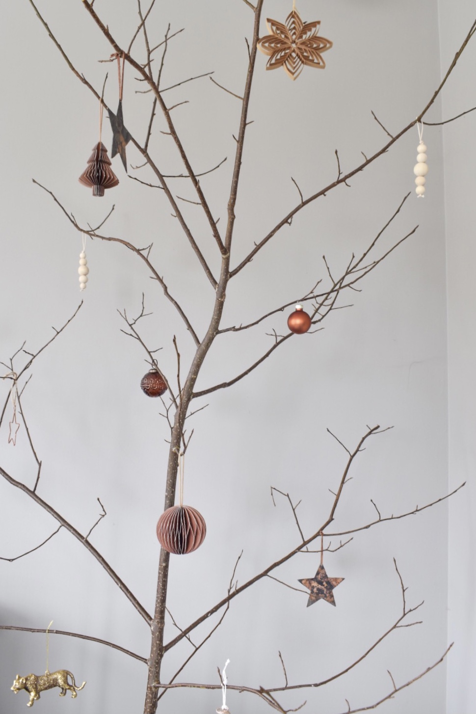 Alternatieve kerstboom houten kerstboom kersttak stoere Kerst moderne Kerst Scandinavische Kerst