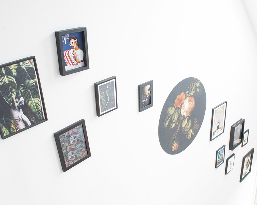 Gallery-wall-trap-hal-wanddecoratie-posters-muur