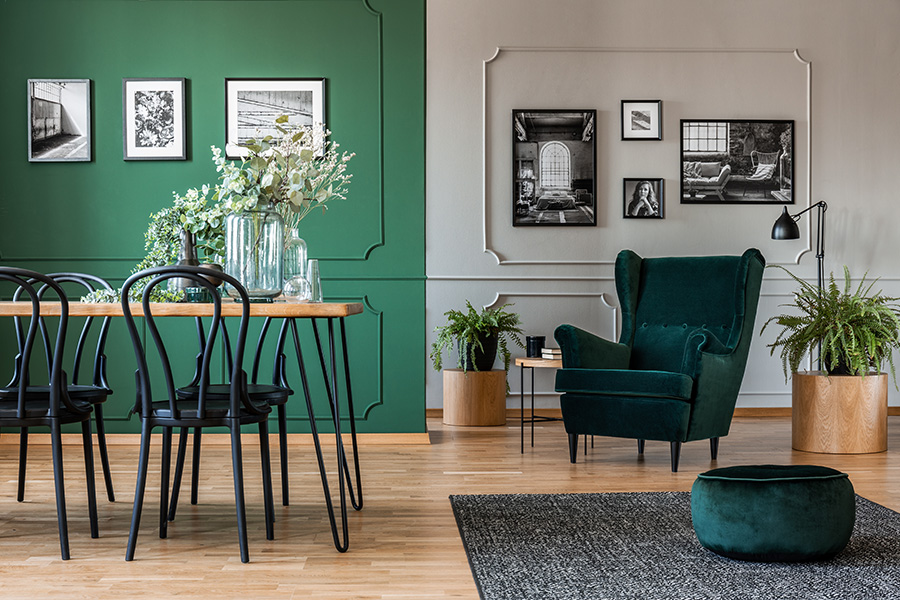 zeegroen zeegroen interieur zeegroen kleur emerald green zee groen emerald smaragd zeegroen muurverf verwassen zeegroen flexa zeegroen histor zeegroen groen in huis