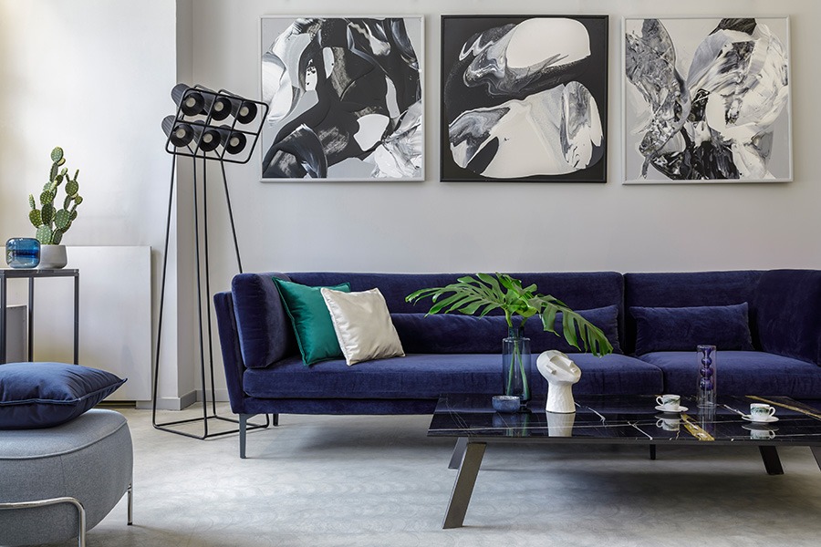 blauw interieur donkerblauw interieur blauw grijs interieur blauw groen interieur blauwe woonkamer blauwe muur donkerblauwe muur grijsblauwe muur wanddecoratie blauw lichtblauwe muur woonkamer welke kleuren passen bij blauw welke kleur past bij blauw combineren