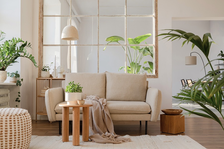 Botanisch interieur